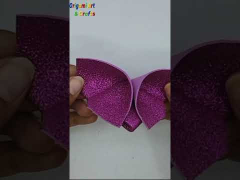 Learn How to Make Glitter Paper #Butterfly #shorts #shortsvideo #shortsviral