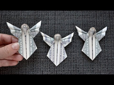 My MONEY CHRISTMAS ANGEL | Decoration for your Xmas Tree | Dollar Origami | Tutorial DIY by NProkuda My MONEY CHRISTMAS ANGEL | Decoration for your Xmas Tree | Dollar Origami | Tutorial DIY by NProkuda