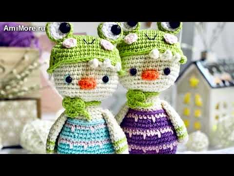 Амигуруми: схема Утёнок Клевер. Игрушки вязаные крючком - Free crochet patterns.