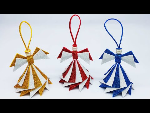 christmas angel how to make angel christmas tree decor diy christmas crafts by origami art & crafts christmas angel how to make angel christmas tree decor diy christmas crafts by origami art & crafts