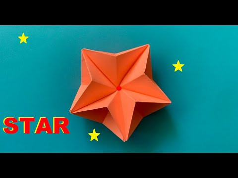 Origami paper star | Зірка орігамі з паперу Origami paper star | Зірка орігамі з паперу