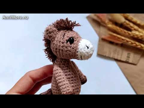 Амигуруми: схема Мини Лошадка. Игрушки вязаные крючком - Free crochet patterns. Амигуруми: схема Мини Лошадка. Игрушки вязаные крючком - Free crochet patterns.