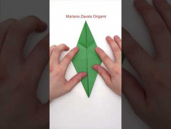 Easy Origami Dinosaur in a minute #shorts