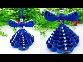New Year Decoration Ideas With Angel | Christmas Gift Ideas | DIY Angel Crafts
