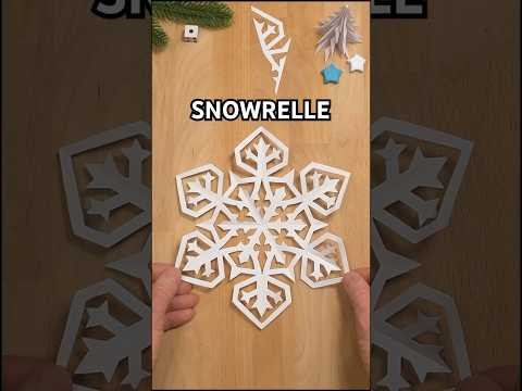 EASY AND AMAZING DIY SNOWRELLE SNOWFLAKE TUTORIAL | TOP CHRISTMAS DECOR IDEAS INCLART #paper EASY AND AMAZING DIY SNOWRELLE SNOWFLAKE TUTORIAL | TOP CHRISTMAS DECOR IDEAS INCLART #paper