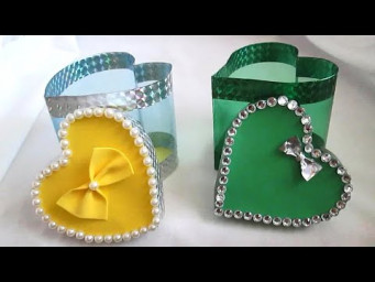 Подарочная коробочка из пластиковой бутылки. ПОВТОР