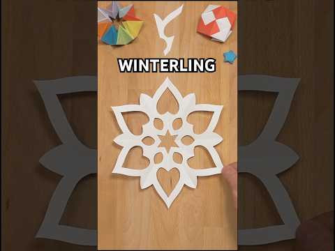 DIY PRESENT SNOWFLAKE WINTERLING STEP BY STEP | HOW TO CUT A SNOWFLAKE OUT OF PAPER INCL ART DIY PRESENT SNOWFLAKE WINTERLING STEP BY STEP | HOW TO CUT A SNOWFLAKE OUT OF PAPER INCL ART