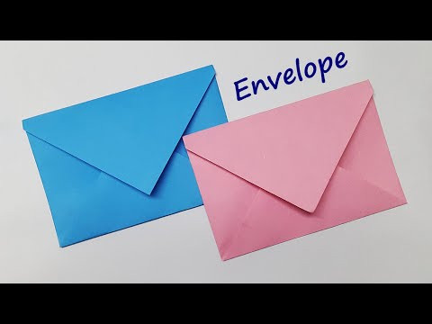Envelope Making With Paper (Without Glue Tape and Scissors) at Home | Easy Version Envelope Making With Paper (Without Glue Tape and Scissors) at Home | Easy Version