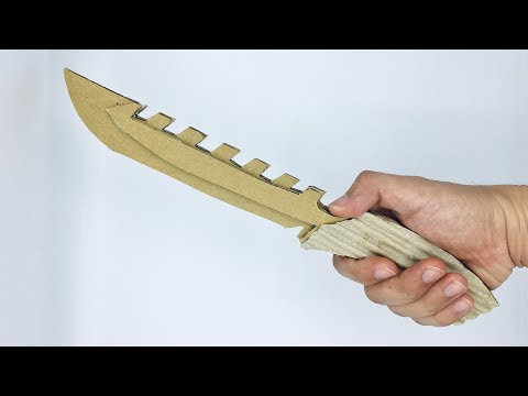 Easy Cardboard Dagger Tutorial Easy Cardboard Dagger Tutorial
