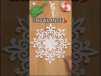 HOW TO CUT AN SNOWDANCE SNOWFLAKE TUTORIAL | TOP CHRISTMAS DECOR IDEAS INCL ART