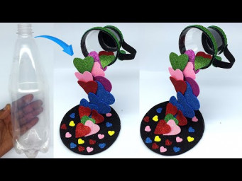 Beautiful Gift Ideas - DIY Heart Showpiece Making At Home - Home Decoration Craft