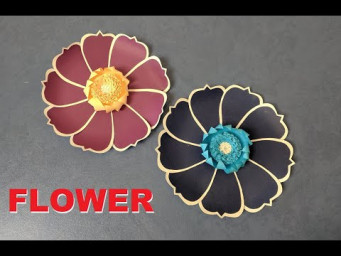 Красивый большой цветок из бумаги | Beautiful paper flower