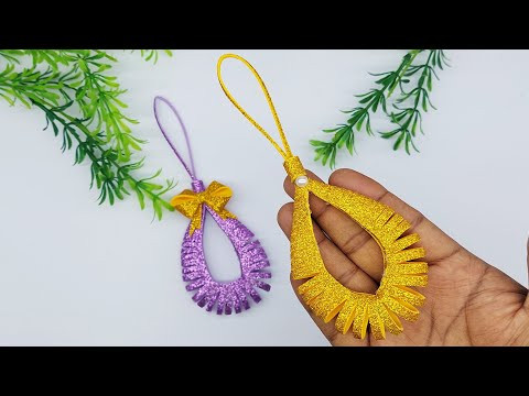 Christmas Tree Ornaments - Christmas Tree Decorations From Foamiran - Dollar Tree DIY Christmas Tree Ornaments - Christmas Tree Decorations From Foamiran - Dollar Tree DIY