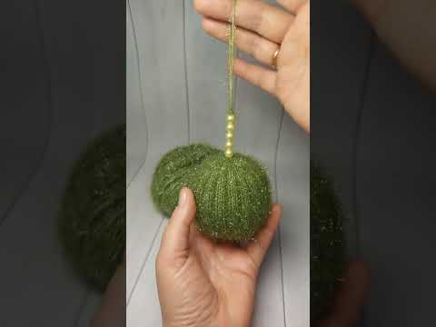 ШИКАРНЫЙ НОВОГОДНИЙ шарик из ярнарт Christmas ШИКАРНЫЙ НОВОГОДНИЙ шарик из ярнарт Christmas