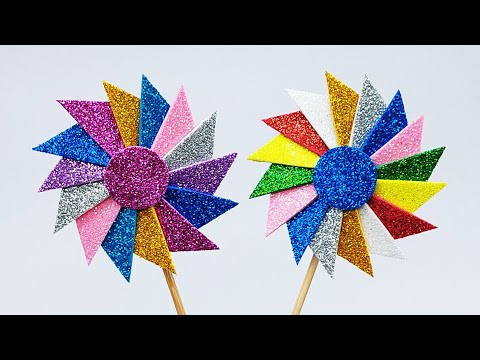 Eid Festival Decoration Ideas With Windmill - Room Wall Decor - DIY Handmade Crafts Eid Festival Decoration Ideas With Windmill - Room Wall Decor - DIY Handmade Crafts