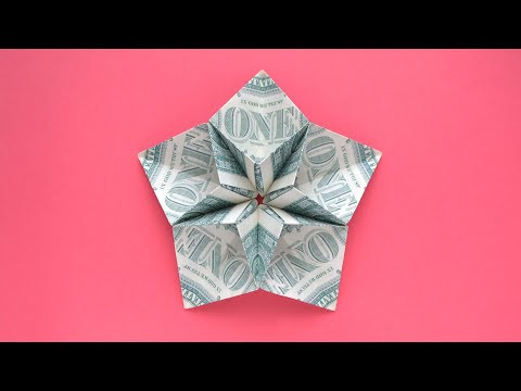 Interesting MONEY STAR | Easy Modular Dollar Origami without tape | Tutorial DIY by NProkuda
