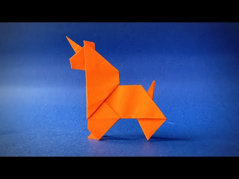 How to Make a Paper Unicorn | Origami Unicorn Tutorial | Origami Animals