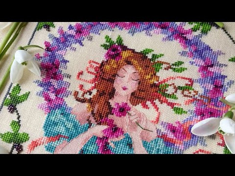 203.Итоги зимы.Blossom Goddess.Волшебная страна.Вышивка крестом,бисером. 203.Итоги зимы.Blossom Goddess.Волшебная страна.Вышивка крестом,бисером.