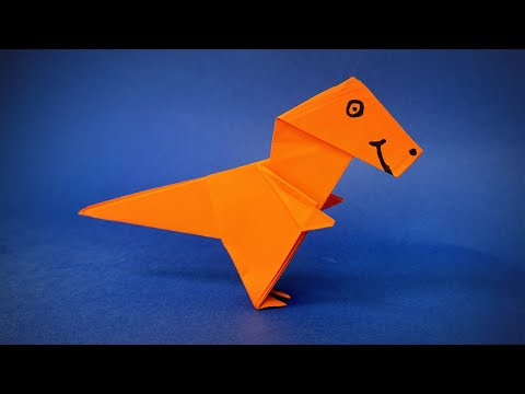 How to Make a Paper Dinosaur T-Rex | Origami Dinosaur | Origami Animals | Easy Origami ART How to Make a Paper Dinosaur T-Rex | Origami Dinosaur | Origami Animals | Easy Origami ART