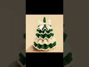 Ruffled Christmas Tree CROCHET PATTERN 
