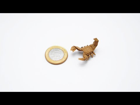 ORIGAMI SCORPION - simplified version (Jo Nakashima) ORIGAMI SCORPION - simplified version (Jo Nakashima)
