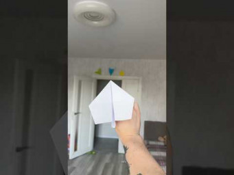 DIY Paper Plane Flies 325ft | Best Paper Airplane Design Test #origami #papercraft ##diy
