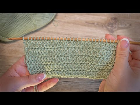 Тканный рельефный узор спицами Тканный рельефный узор спицами