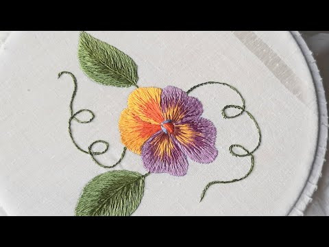 Вышивка гладью для начинающих. Первые шаги. Урок 8. Мережка. Stitch embroidery for beginners.Lesson8 Вышивка гладью для начинающих. Первые шаги. Урок 8. Мережка. Stitch embroidery for beginners.Lesson8