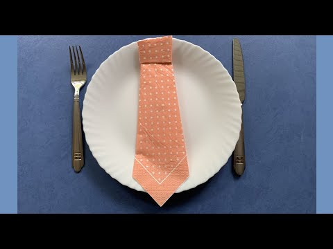 Как красиво сложить салфетки на праздничный стол | Napkin folding tutorial Как красиво сложить салфетки на праздничный стол | Napkin folding tutorial
