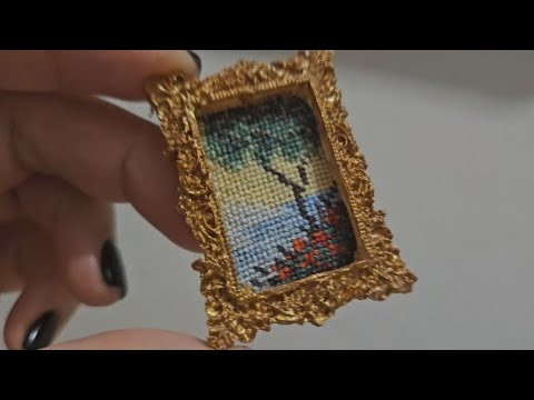 Dollhouse. Картина, вышивка на равномерке Dollhouse. Картина, вышивка на равномерке