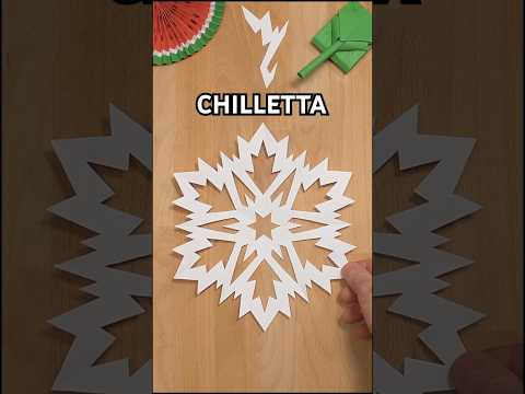 HOW TO MAKE CHILLETTA PAPER SNOWFLAKE INSTRUCTION | | BEST CHRISTMAS DECOR IDEAS INCLART