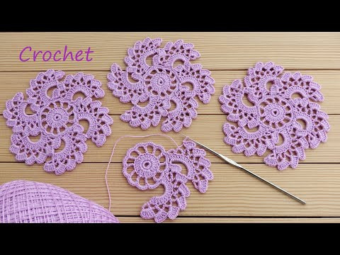 Очень просто!!! Цветочные мотивы ВЯЗАНИЕ КРЮЧКОМ для начинающих EASY Flower Pattern Crochet Очень просто!!! Цветочные мотивы ВЯЗАНИЕ КРЮЧКОМ для начинающих EASY Flower Pattern Crochet