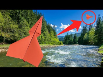 How to Make Paper Airplane that Fly Far - Over 300 Feet