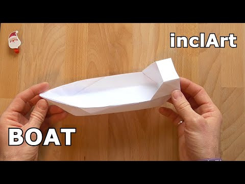 PAPER BOAT EASY | DIY ORIGAMI BOAT PAPER CRAFT | HOW TO MAKE A BOAT ORIGAMI inclArt PAPER BOAT EASY | DIY ORIGAMI BOAT PAPER CRAFT | HOW TO MAKE A BOAT ORIGAMI inclArt