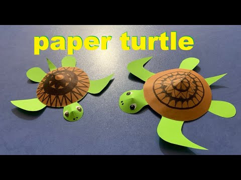 Паперова черепаха своїми руками | Paper turtle Паперова черепаха своїми руками | Paper turtle