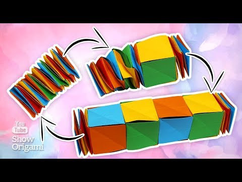 Змейка кубик | Как сделать игрушку из бумаги | Игрушка Антистресс своими руками Змейка кубик | Как сделать игрушку из бумаги | Игрушка Антистресс своими руками