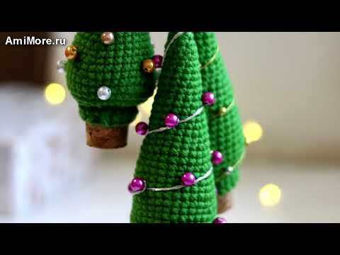 Амигуруми: схема Ёлочки. Игрушки вязаные крючком - Free crochet patterns. Амигуруми: схема Ёлочки. Игрушки вязаные крючком - Free crochet patterns.