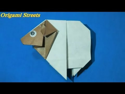 Как сделать барашка из бумаги Как сделать барашка из бумаги