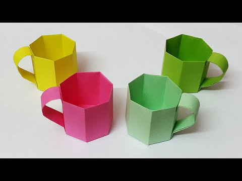 Super Easy Origami Cup! 