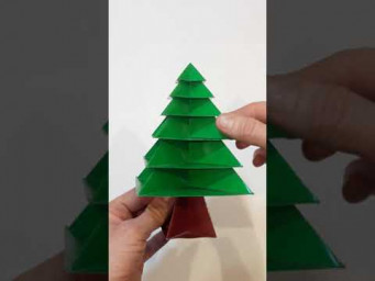 Простая Новогодняя елка; Christmas tree simple #Shorts
