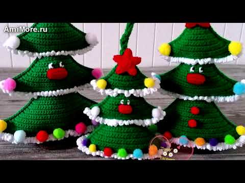 Амигуруми: схема Ёлочки | Игрушки вязаные крючком - Free crochet patterns. Амигуруми: схема Ёлочки | Игрушки вязаные крючком - Free crochet patterns.