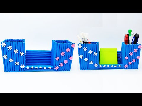 Pen Holder Organizer | Making Desktop Organizer With Waste Paper | Best Out Of Waste Pen Holder Organizer | Making Desktop Organizer With Waste Paper | Best Out Of Waste