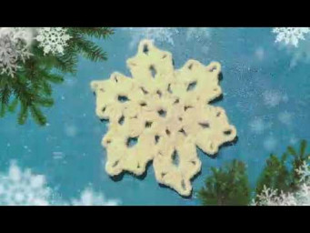 How to Crochet for Beginners CROCHET motif Snowflake Crochet Tutorial