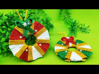 Christmas Wreaths For Front Door - Christmas Wreath Decorations Ideas/Christmas Wreath Ornaments DIY