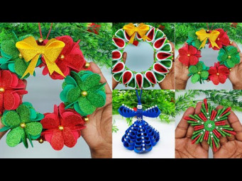 4 Types of Christmas Toys - Christmas Tree Ornaments Making at Home - Christmas Trends 2024