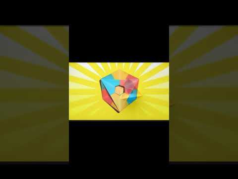 Игрушка вертушка, юла, волчок из бумаги #shorts Игрушка вертушка, юла, волчок из бумаги #shorts