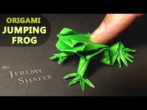 How to Make an Origami Jumping Frog How to Make an Origami Jumping Frog