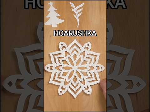 DIY PRESENT HOARUSHKA SNOWFLAKE NORTHMAID STEP BY STEP | CAPTIVATING BEST SCHOOL PROJECT INCLART DIY PRESENT HOARUSHKA SNOWFLAKE NORTHMAID STEP BY STEP | CAPTIVATING BEST SCHOOL PROJECT INCLART