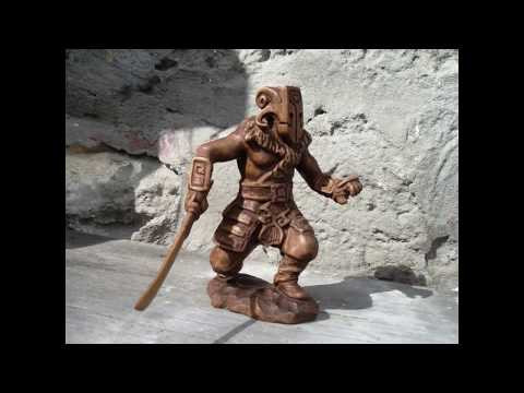 Персонаж из DOTA 2 - Juggernaut из дерева своими руками! Персонаж из DOTA 2 - Juggernaut из дерева своими руками!