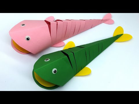 How To Make Easy Origami Paper Fish / Nursery Craft Ideas / Paper Craft Easy / Handmade Crafts How To Make Easy Origami Paper Fish / Nursery Craft Ideas / Paper Craft Easy / Handmade Crafts